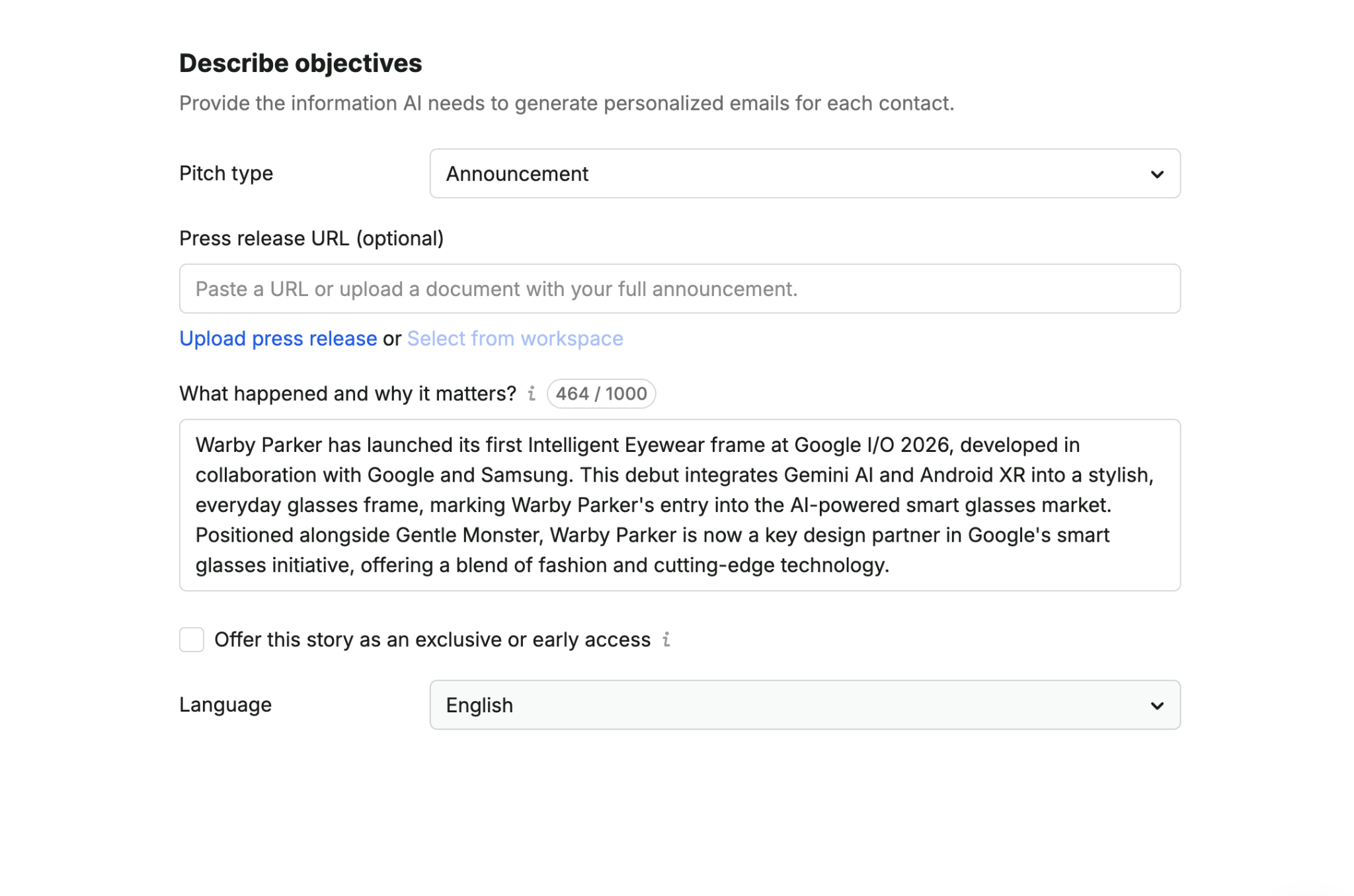 How to generate campaign ideas with Campaign Ideation image 3
